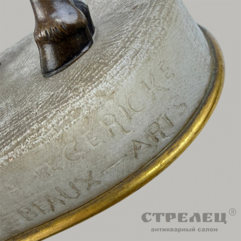 Бронзовая скульптура «En Vedette». A. de Gérické. Франция, кон. 19 в. 